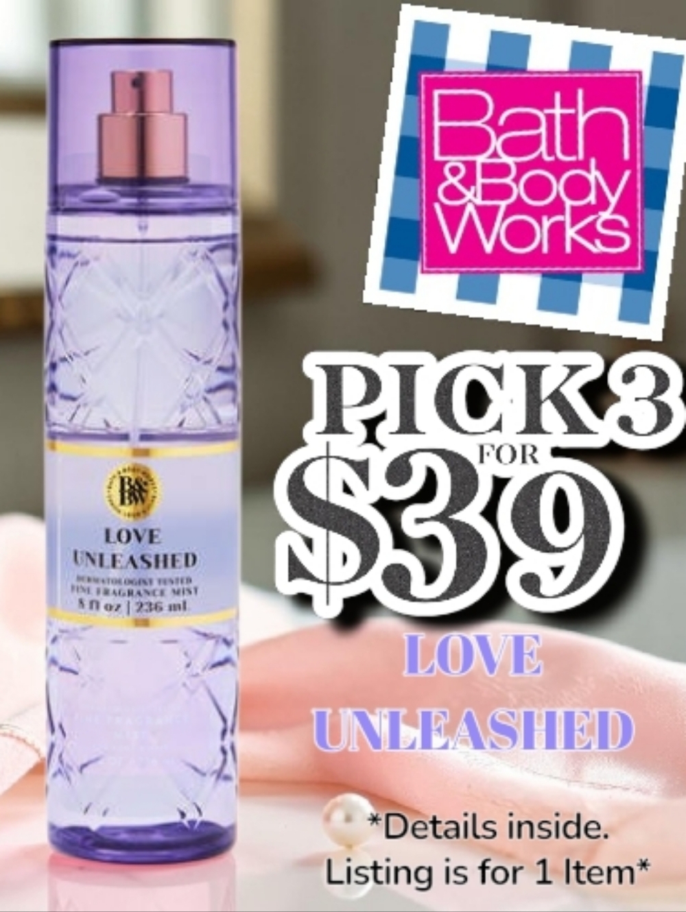 Bath & Body Love Unleashed From The Luxury Collection